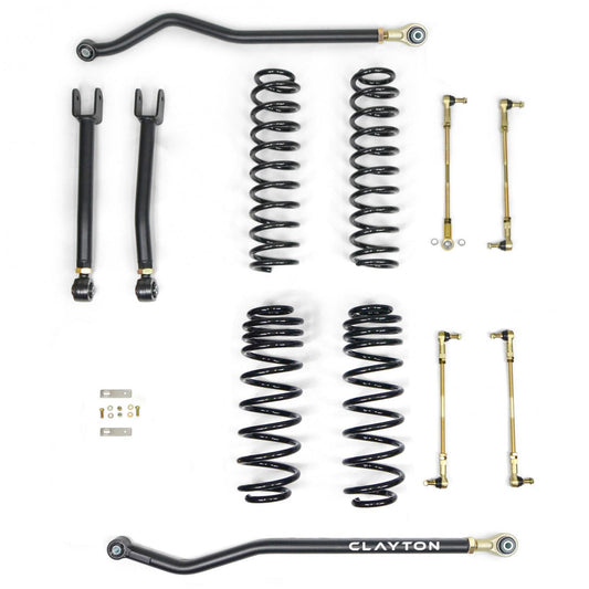 Jeep Wrangler 4XE 3.5 Inch Ride Right+ Lift Kit 2021+ JL Clayton Off Road