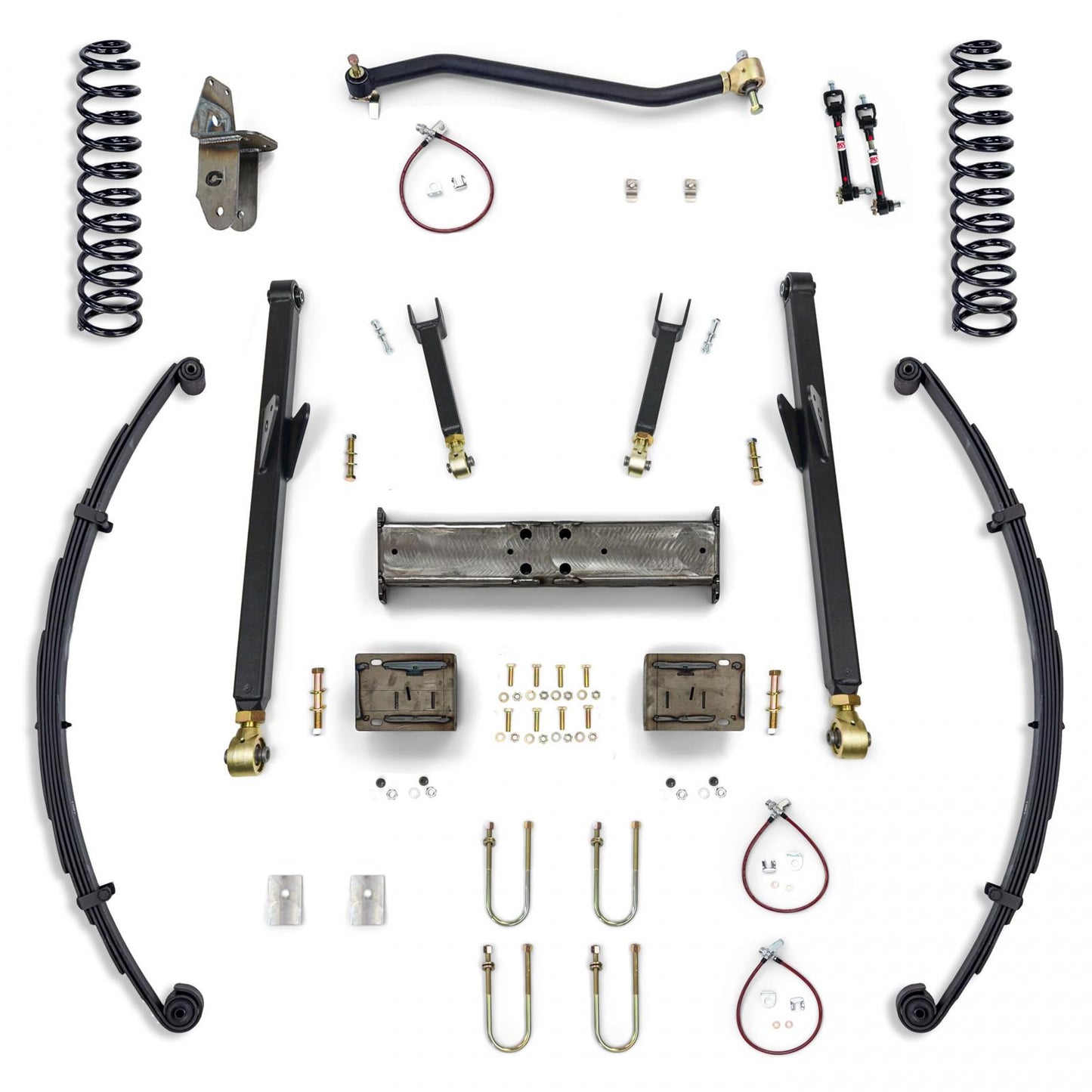 Clayton Off Road Jeep Cherokee 4.5 Inch Long Arm Lift Kit 1984-2001 XJ Clayton Off Road