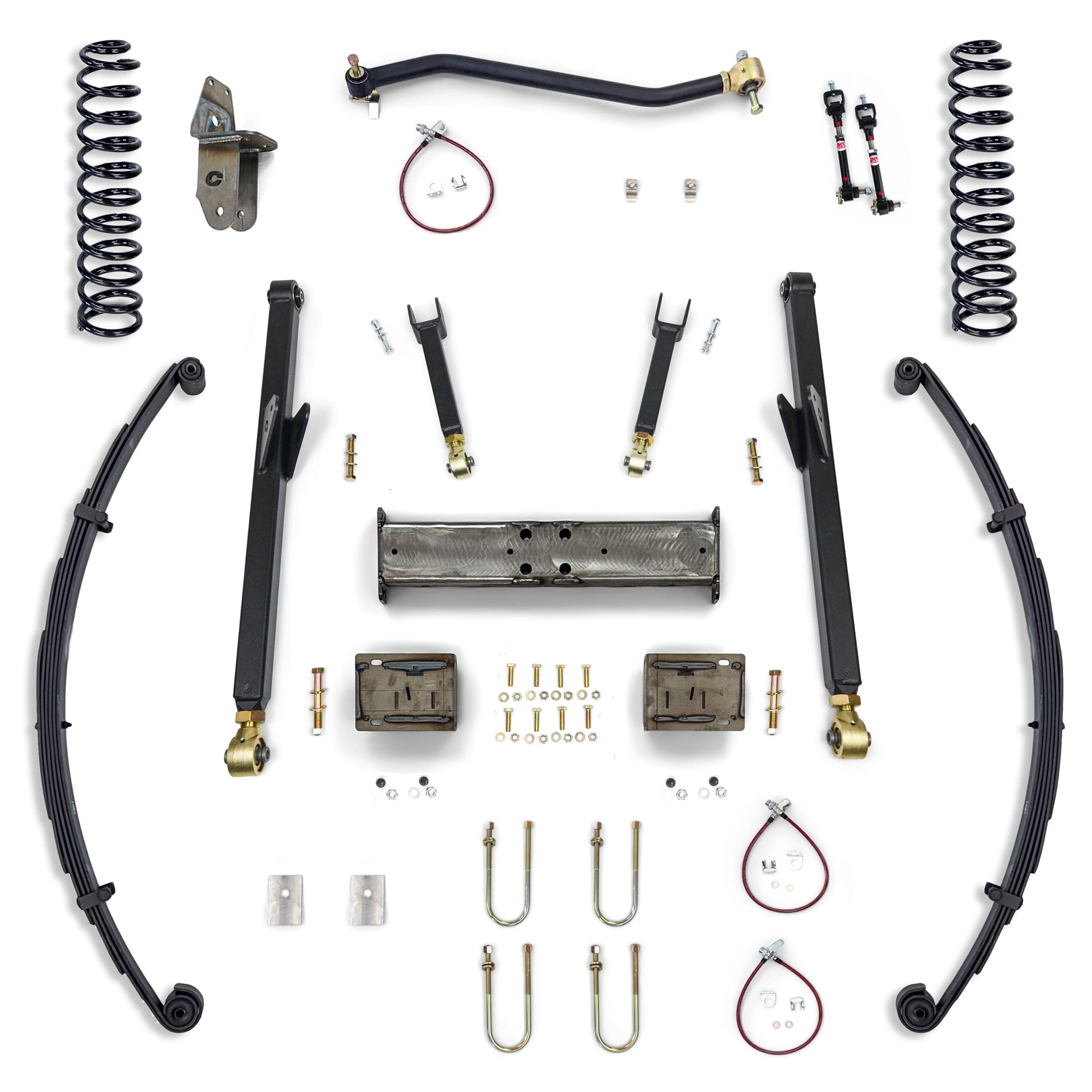 Jeep Cherokee 4.5 Inch Long Arm Lift Kit 1984-2001 XJ Clayton Off Road