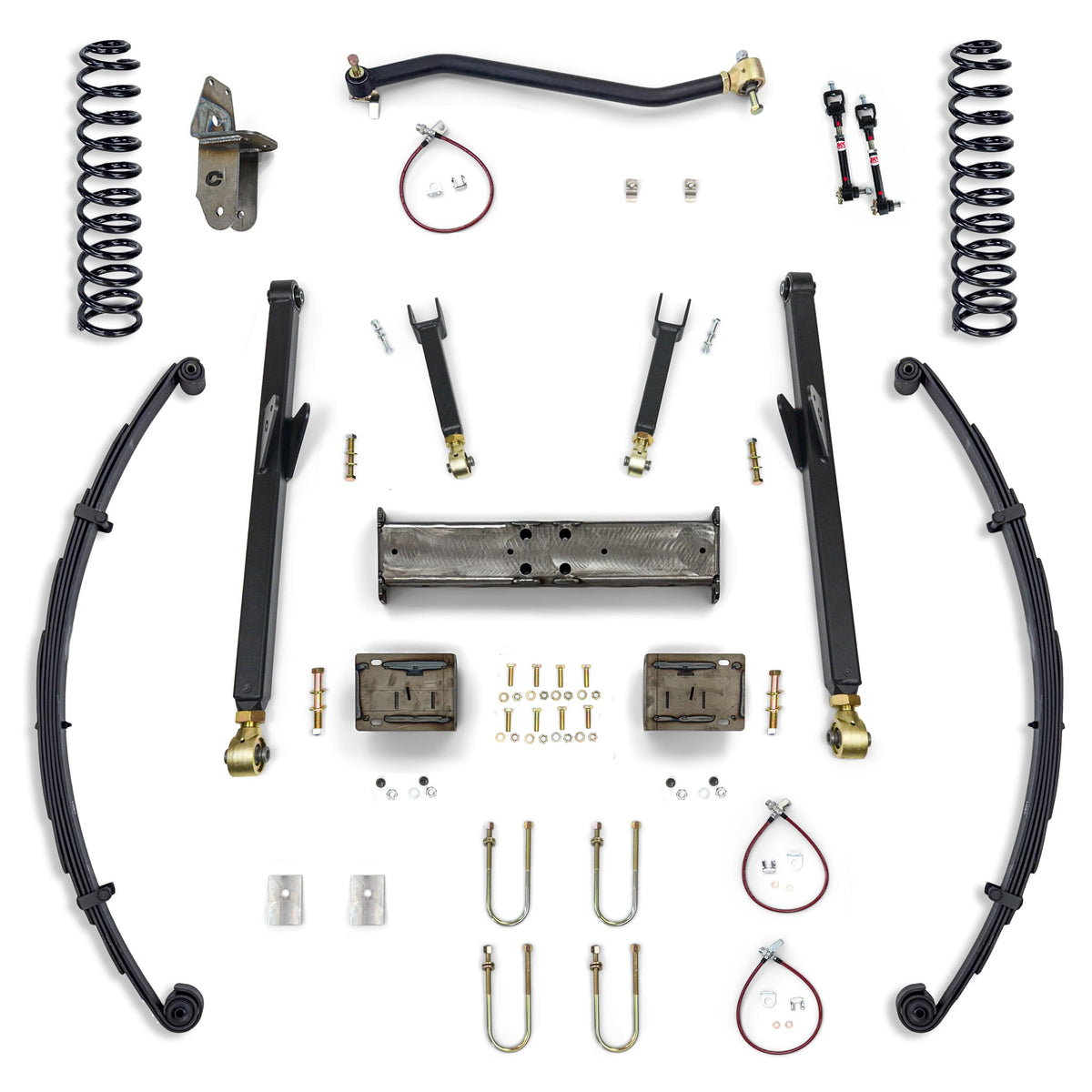 Jeep Cherokee 4.5 Inch Long Arm Lift Kit 1984-2001 XJ Clayton Off Road