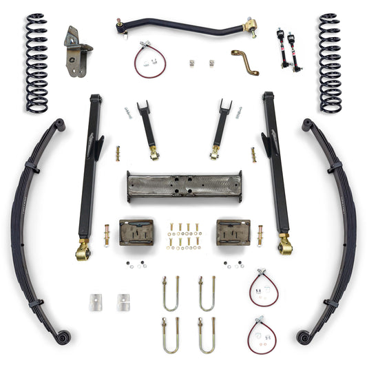 Jeep Cherokee 6.5 Inch Long Arm Lift Kit 1984-2001 XJ Clayton Off Road