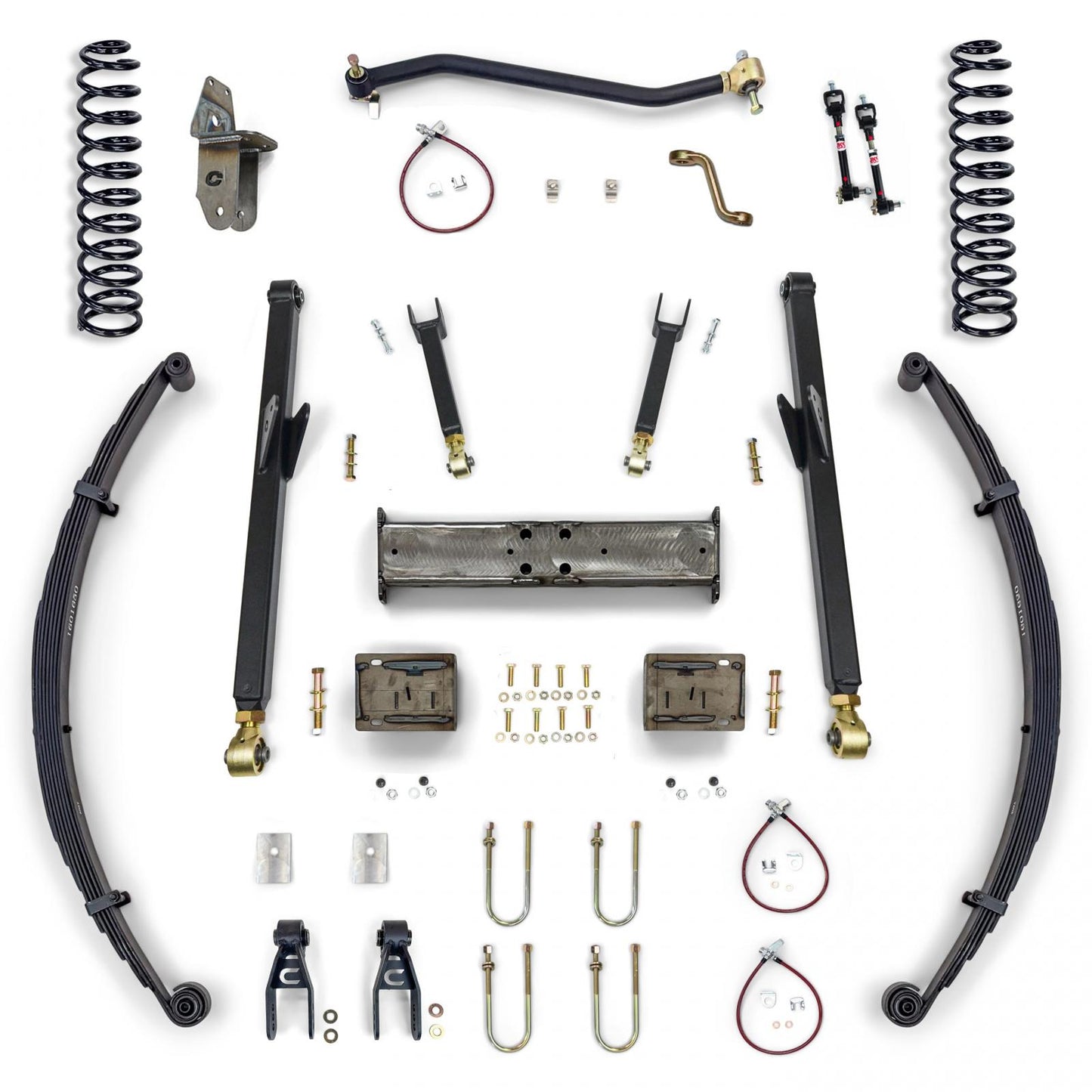 Clayton Off Road Jeep Cherokee 8.0 Inch Long Arm Lift Kit 1984-2001 XJ Clayton Off Road