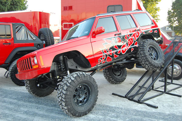 Jeep Cherokee 6.5 Inch Long Arm Lift Kit W/Rear Coil Conversion 1984-2001 XJ Clayton Off Road-1