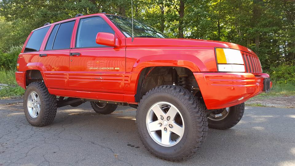 Jeep Grand Cherokee 5.0 Inch Long Arm Lift Kit 1993-1998 ZJ Clayton Off Road-1