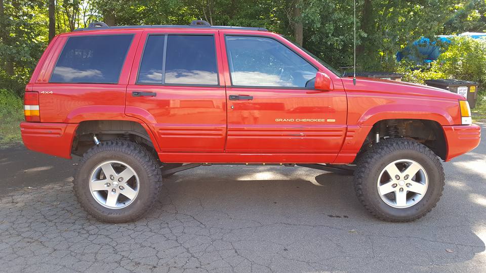 Jeep Grand Cherokee 5.0 Inch Long Arm Lift Kit 1993-1998 ZJ Clayton Off Road-2