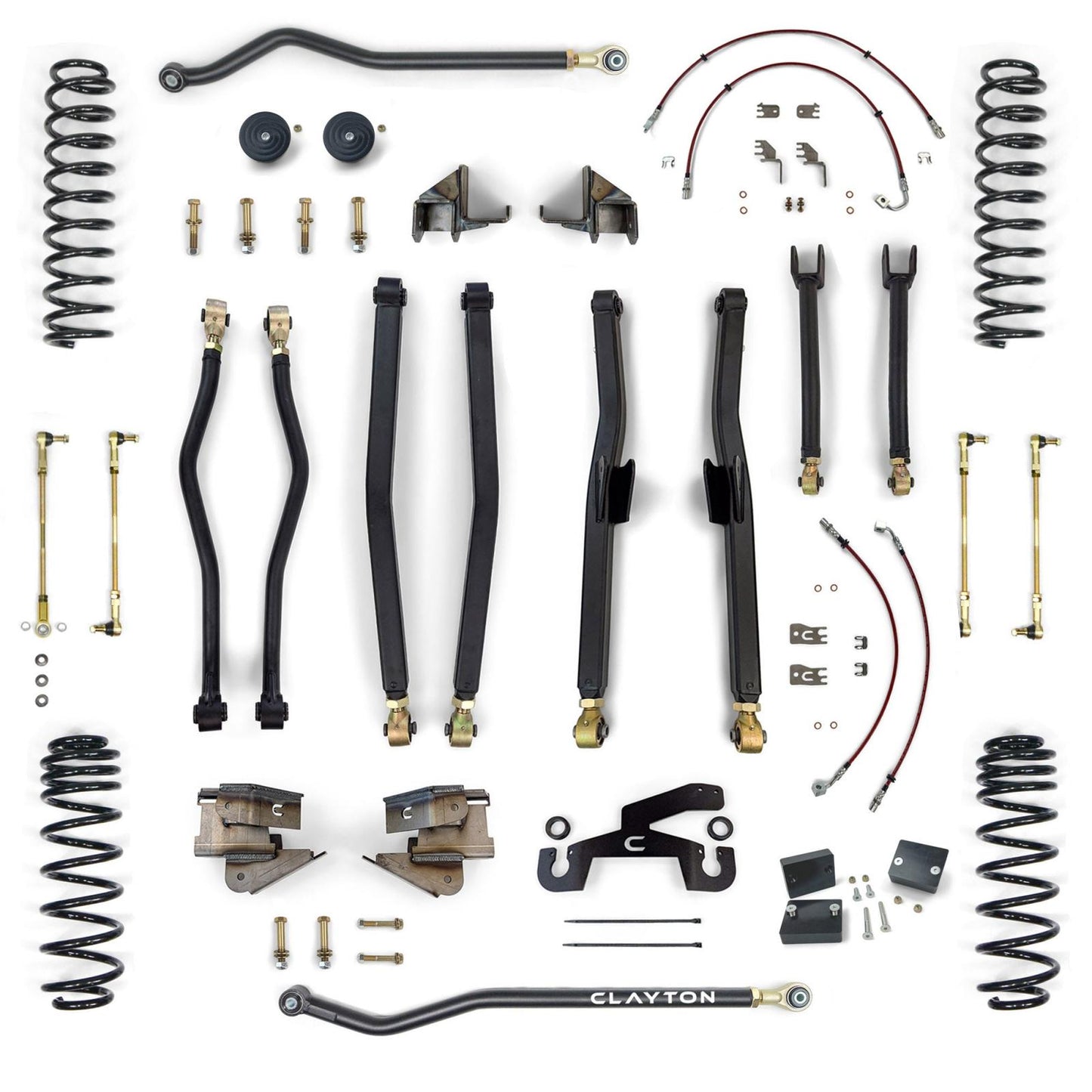 Clayton Off Road Jeep Wrangler 392 Premium 3.5 Inch Long Arm Lift Kit 2021+ JL Clayton Off Road