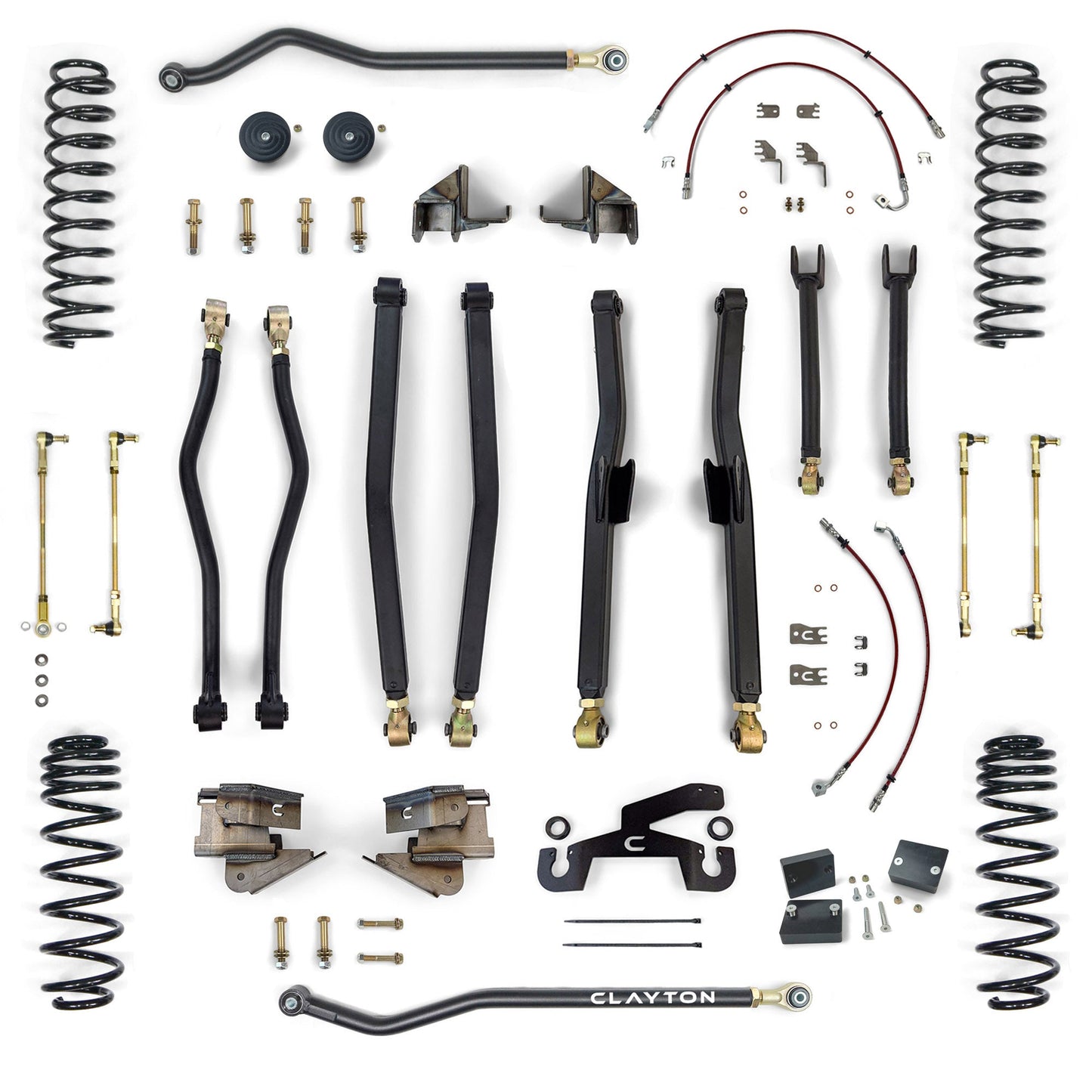 Jeep Wrangler 392 Premium 3.5 Inch Long Arm Lift Kit 2021+ JL Clayton Off Road