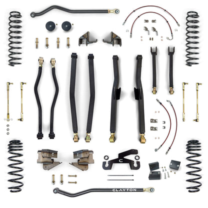 Jeep Wrangler 392 Premium 3.5 Inch Long Arm Lift Kit 2021+ JL Clayton Off Road
