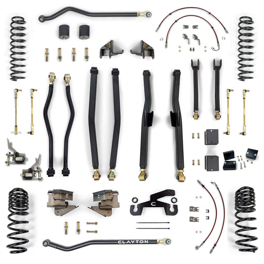 Jeep Wrangler 392 Premium 4.5 Inch Long Arm Lift Kit 2021+ JL Clayton Off Road
