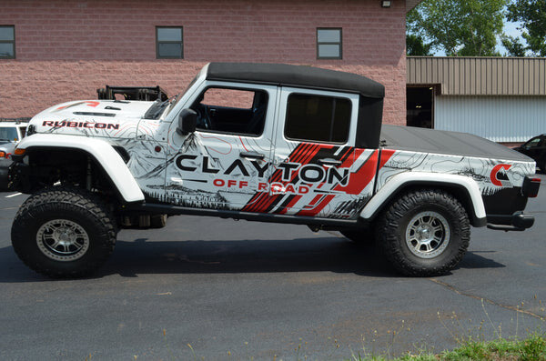 Clayton Off Road 2020-Present Jeep Gladiator JT Premium 3.5 Inch Long Arm Lift Kit Clayton Off Road