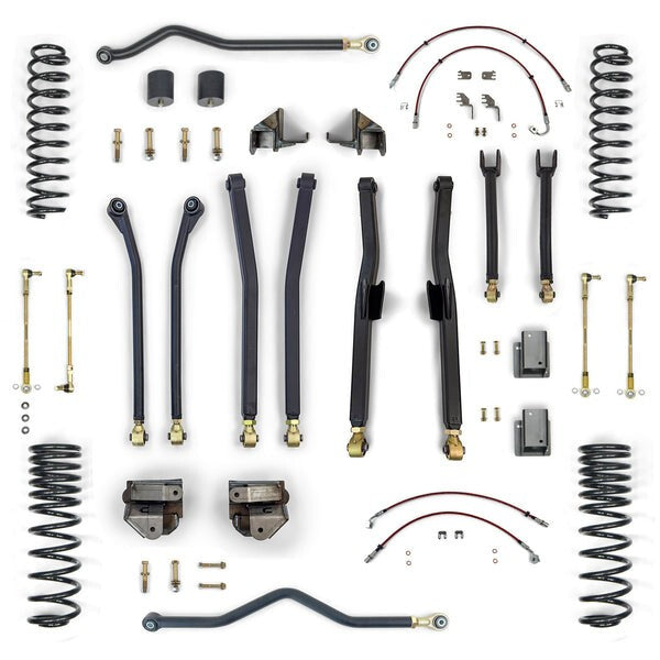 2021-2023 Jeep Gladiator JT Diesel Premium 3.5 Inch Long Arm Lift Kit Clayton Off Road