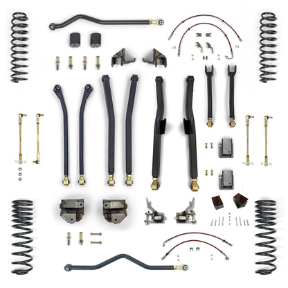 2021-2023 Jeep Gladiator JT Diesel Premium 4.5 Inch Long Arm Lift Kit Clayton Off Road