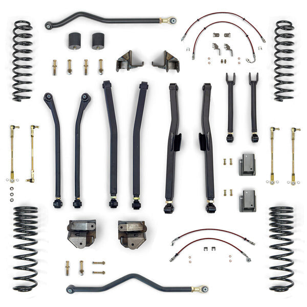 2020-Present Jeep Gladiator JT Overland Plus 3.5 Inch Long Arm Lift Kit Clayton Off Road