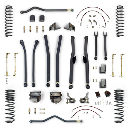 2020-Present Jeep Gladiator JT Overland Plus 4.5 Inch Long Arm Lift Kit Clayton Off Road