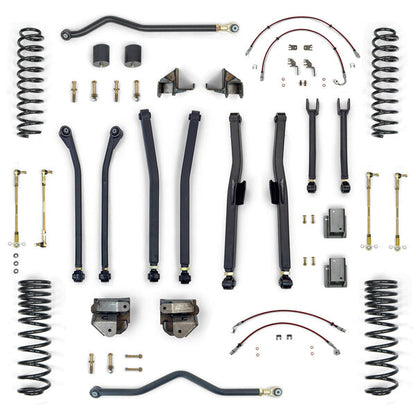 2020-Present Jeep Gladiator JT Diesel Overland Plus 3.5 Inch Long Arm Lift Kit Clayton Off Road