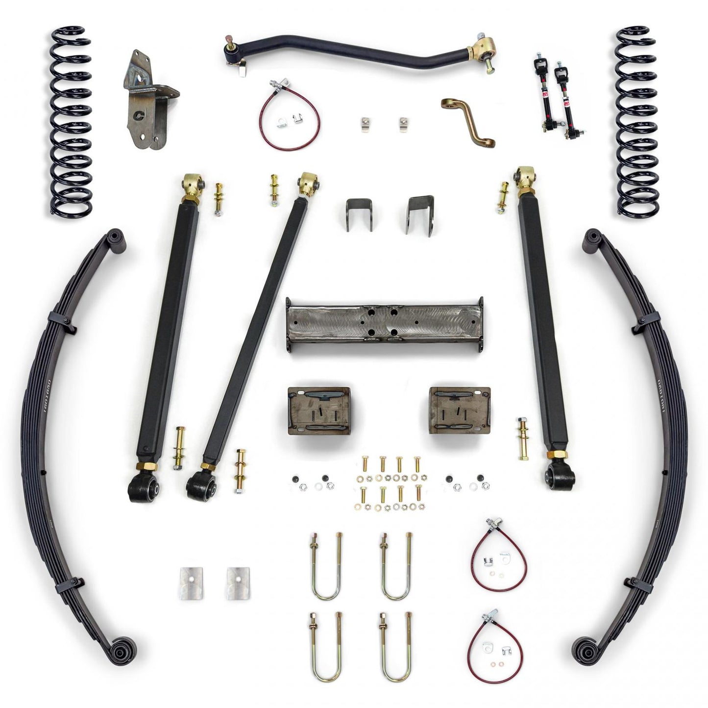 Clayton Off Road Jeep Cherokee 6.5 Inch Pro Series 3 Link Long Arm Lift Kit 1984-2001 XJ Clayton Off Road
