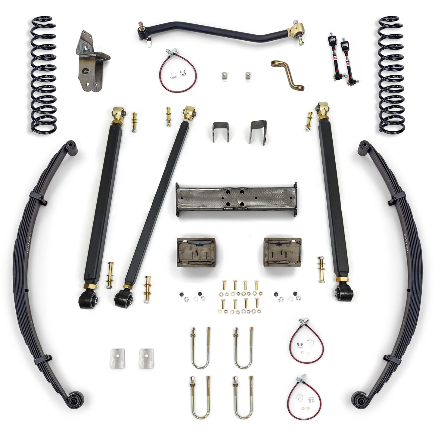 Jeep Cherokee 6.5 Inch Pro Series 3 Link Long Arm Lift Kit 1984-2001 XJ Clayton Off Road
