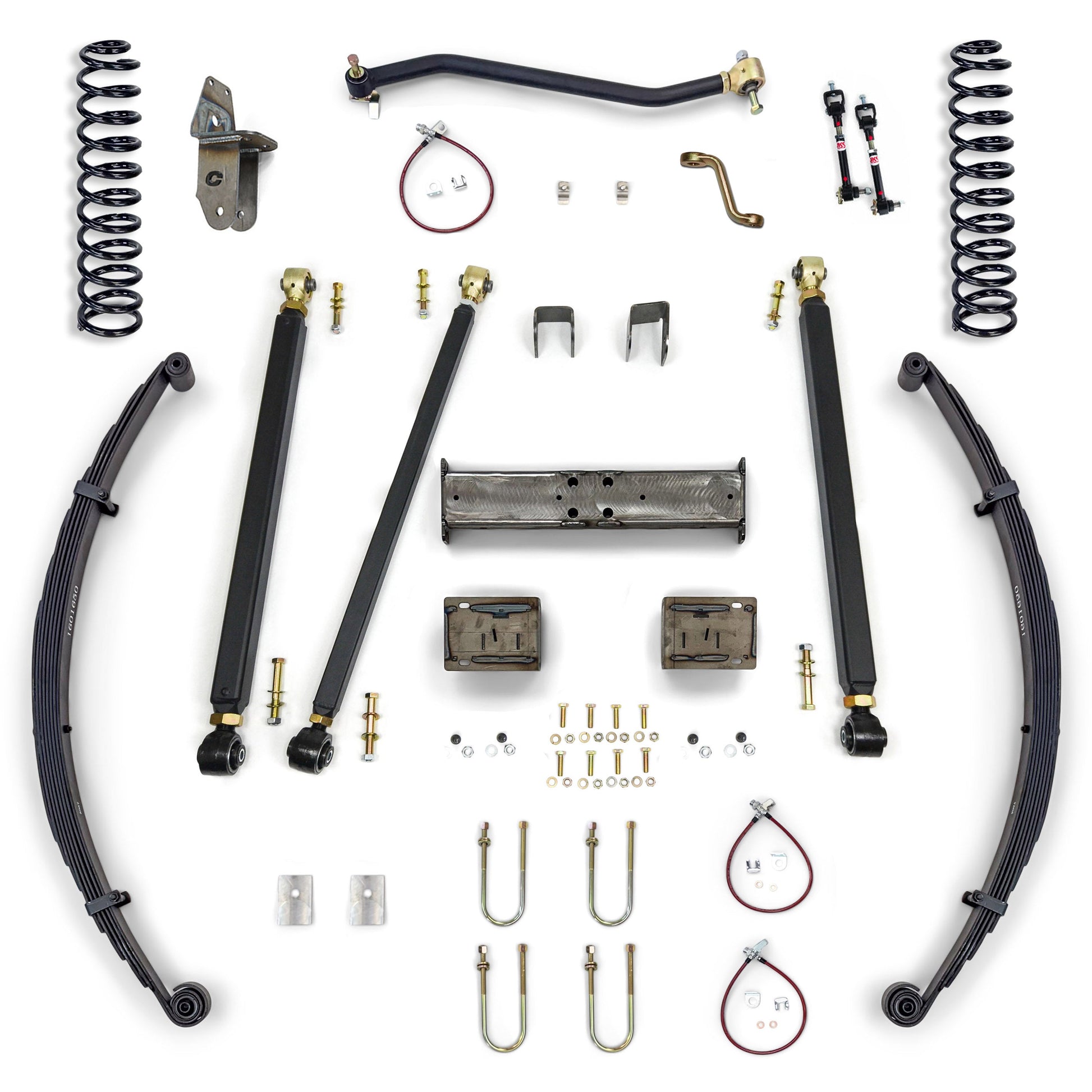 Jeep Cherokee 6.5 Inch Pro Series 3 Link Long Arm Lift Kit 1984-2001 XJ Clayton Off Road