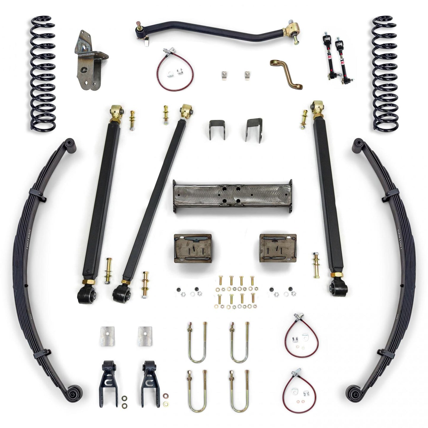 Clayton Off Road Jeep Cherokee 8.0 Inch Pro Series 3 Link Long Arm Lift Kit 1984-2001 XJ Clayton Off Road