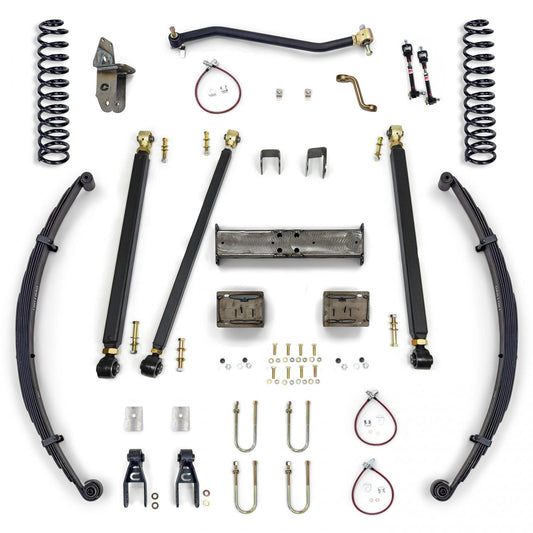 Clayton Off Road Jeep Cherokee 8.0 Inch Pro Series 3 Link Long Arm Lift Kit 1984-2001 XJ Clayton Off Road