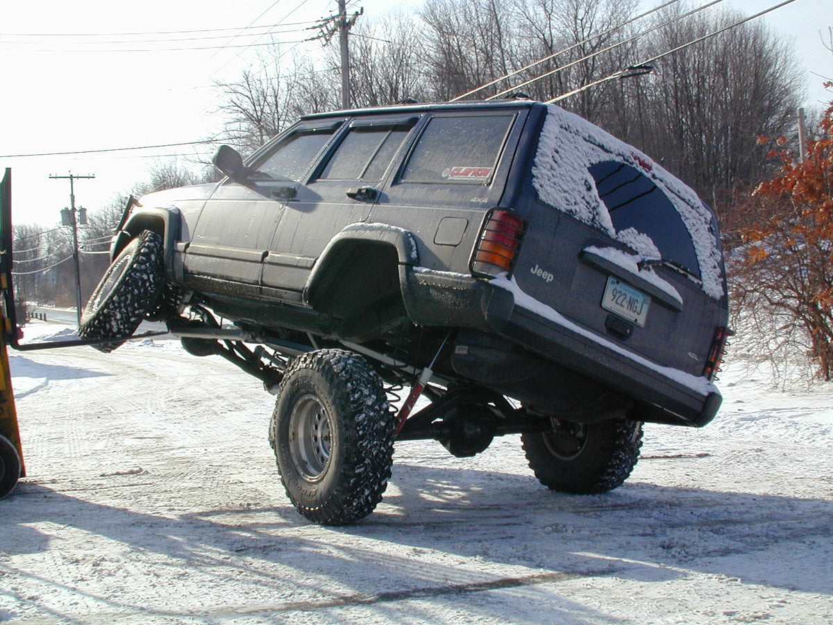 Jeep Cherokee 6.5 Inch Pro Series 3 Link Long Arm Lift Kit W/Rear Coil Conversion 1984-2001 XJ Clayton Off Road-1