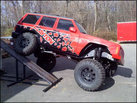 Clayton Off Road Jeep Cherokee 8.0 Inch Pro Series 3 Link Long Arm Lift Kit W/Rear Coil Conversion 1984-2001 XJ Clayton Off Road