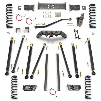 Jeep Grand Cherokee 5.0 Inch Pro Series 3 Link Long Arm Lift Kit 1996-1998 ZJ Clayton Off Road