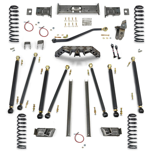 Jeep Grand Cherokee 5.0 Inch Pro Series 3 Link Long Arm Lift Kit 1996-1998 ZJ Clayton Off Road