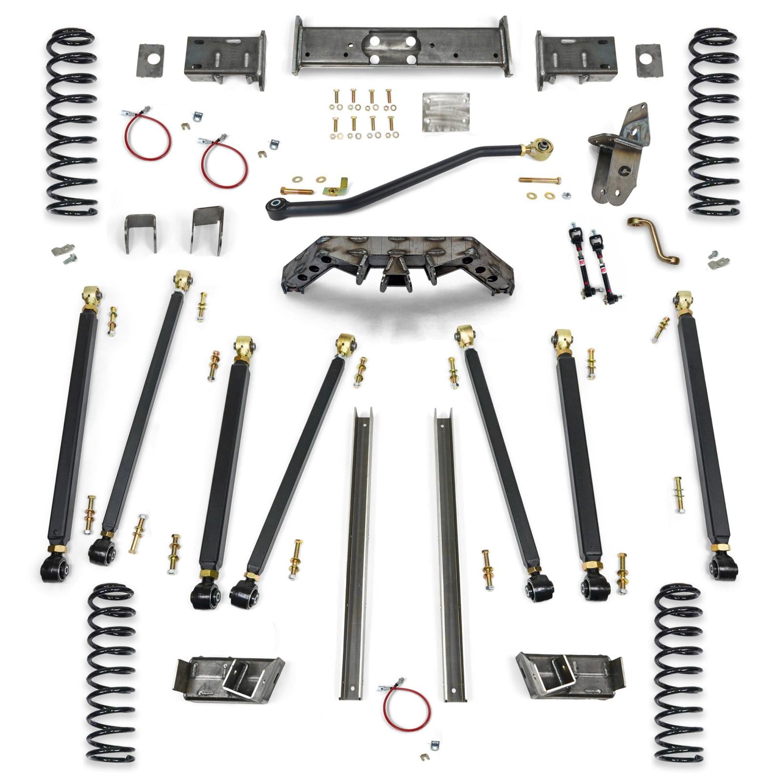 Clayton Off Road Jeep Grand Cherokee 7.0 Inch Pro Series 3 Link Long Arm Lift Kit 1996-1998 ZJ Clayton Off Road