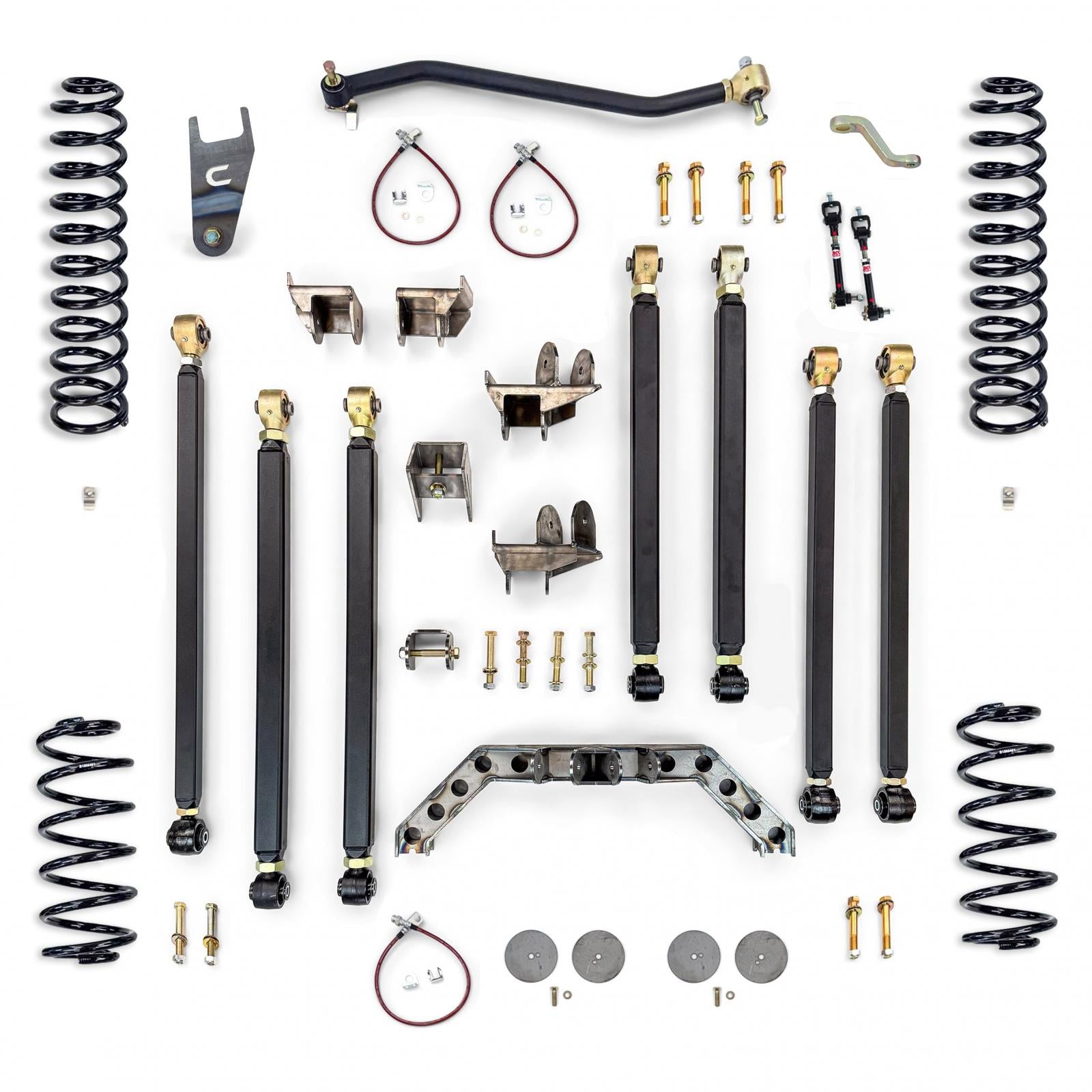 Clayton Off Road TJ 3 LInk Long Arm Lift Kits Clayton Offroad