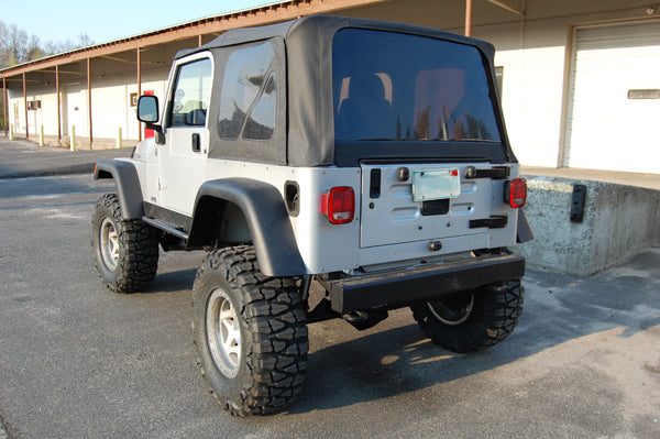 Jeep Wrangler 4.0 Inch Pro Series 3 Link Long Arm Lift Kit W/Rear 5 Inch Stretch 1997-2006 TJ Clayton Off Road-4
