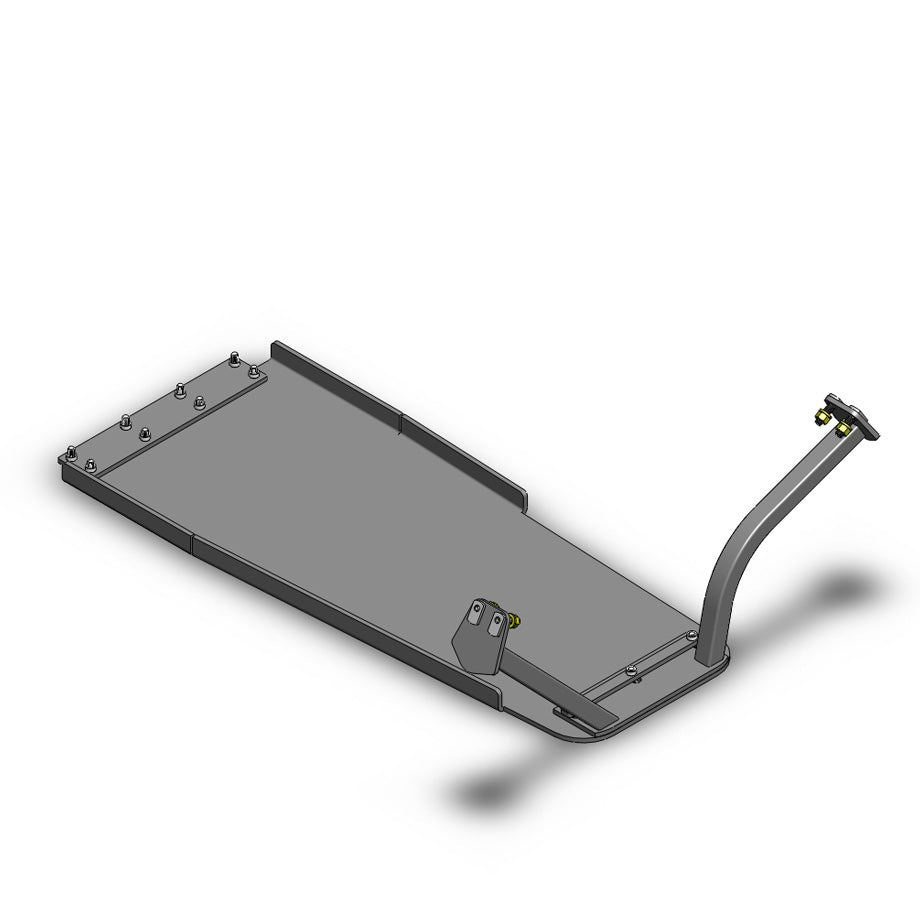 Jeep Wrangler Engine Skid Plate 1996-2006 TJ/LJ 6 Cyl Only Clayton Off Road-1