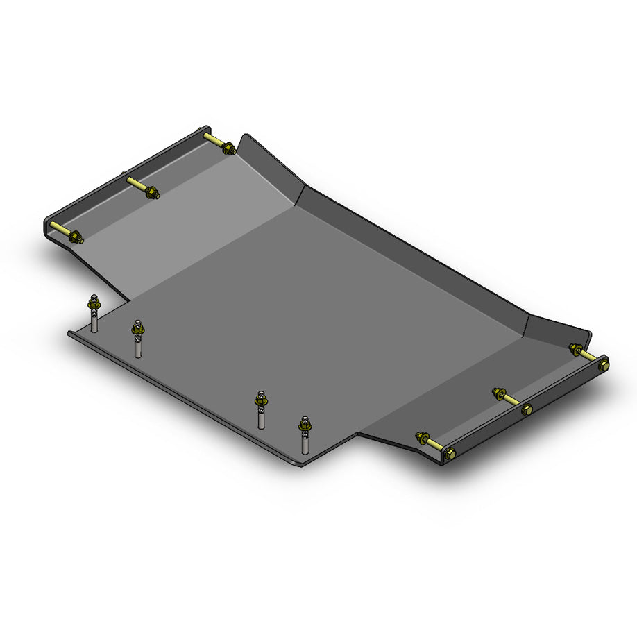 Jeep Grand Cherokee Transfer Case Skid Plate 1993-1998 ZJ Clayton Off Road-1