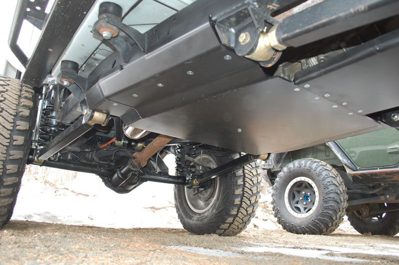 Jeep Wrangler Transfer Case Skid Plate 2004-2006 LJ Clayton Off Road-2