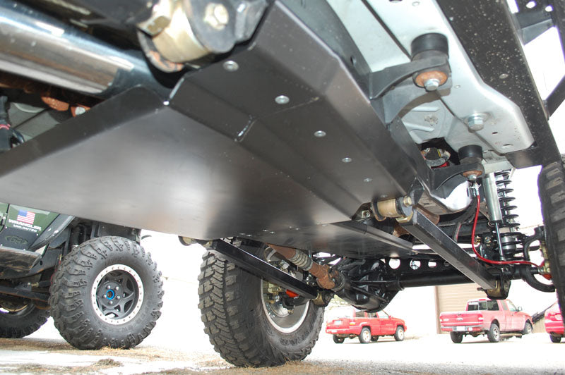 Jeep Wrangler Transfer Case Skid Plate 2004-2006 LJ Clayton Off Road-3