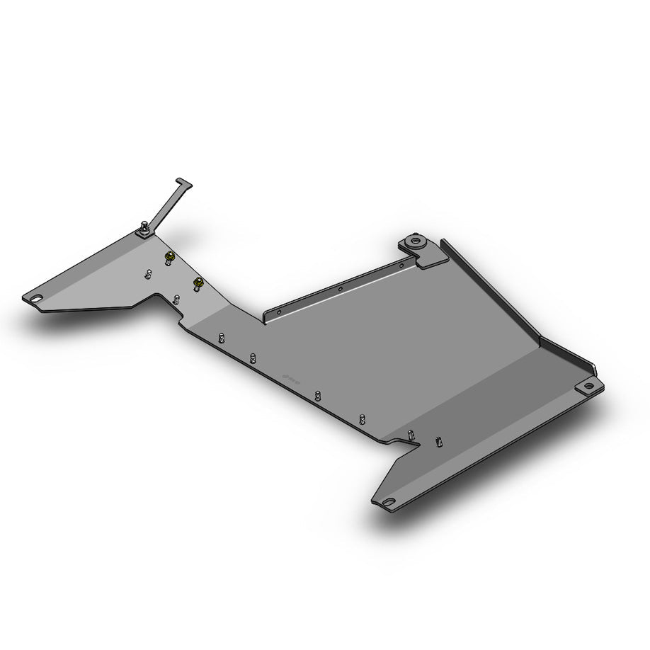 Jeep Wrangler Skid Plate System 2 DR (2007-2018, JK) Clayton Off Road-6