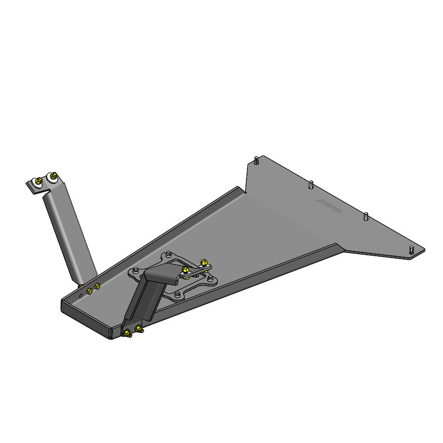 Jeep Wrangler Engine Skid Plate 2007-2018 JK Clayton Off Road-3