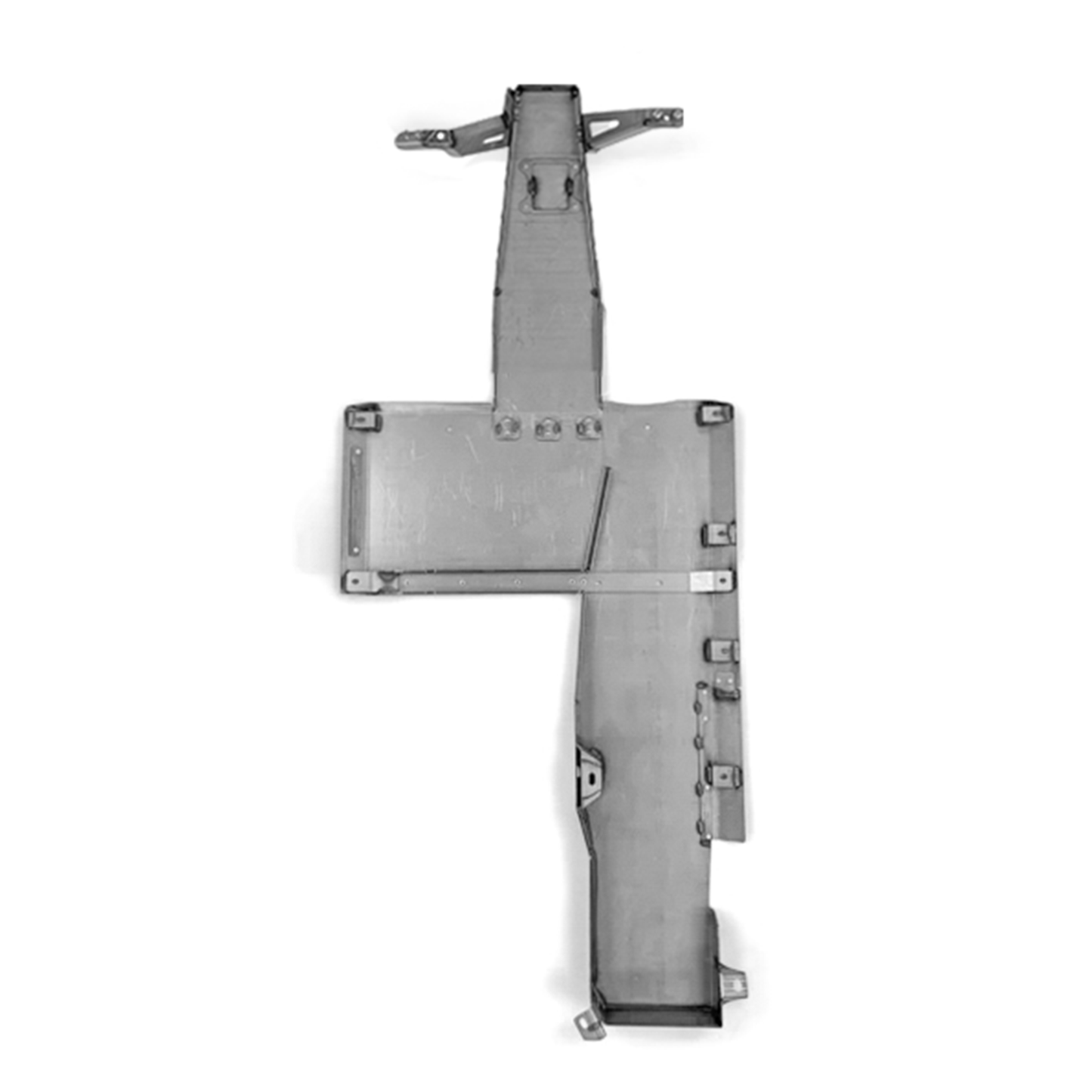 Jeep Wrangler 3.6L Skid Plate System - Skinny Tank Only, JT motor mounts (2020-2021, JL) Clayton Off Road