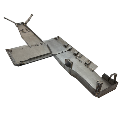 Jeep Wrangler 2.0L Skid Plate System - Skinny Tank Only (2018-2024+, JL) Clayton Off Road-3