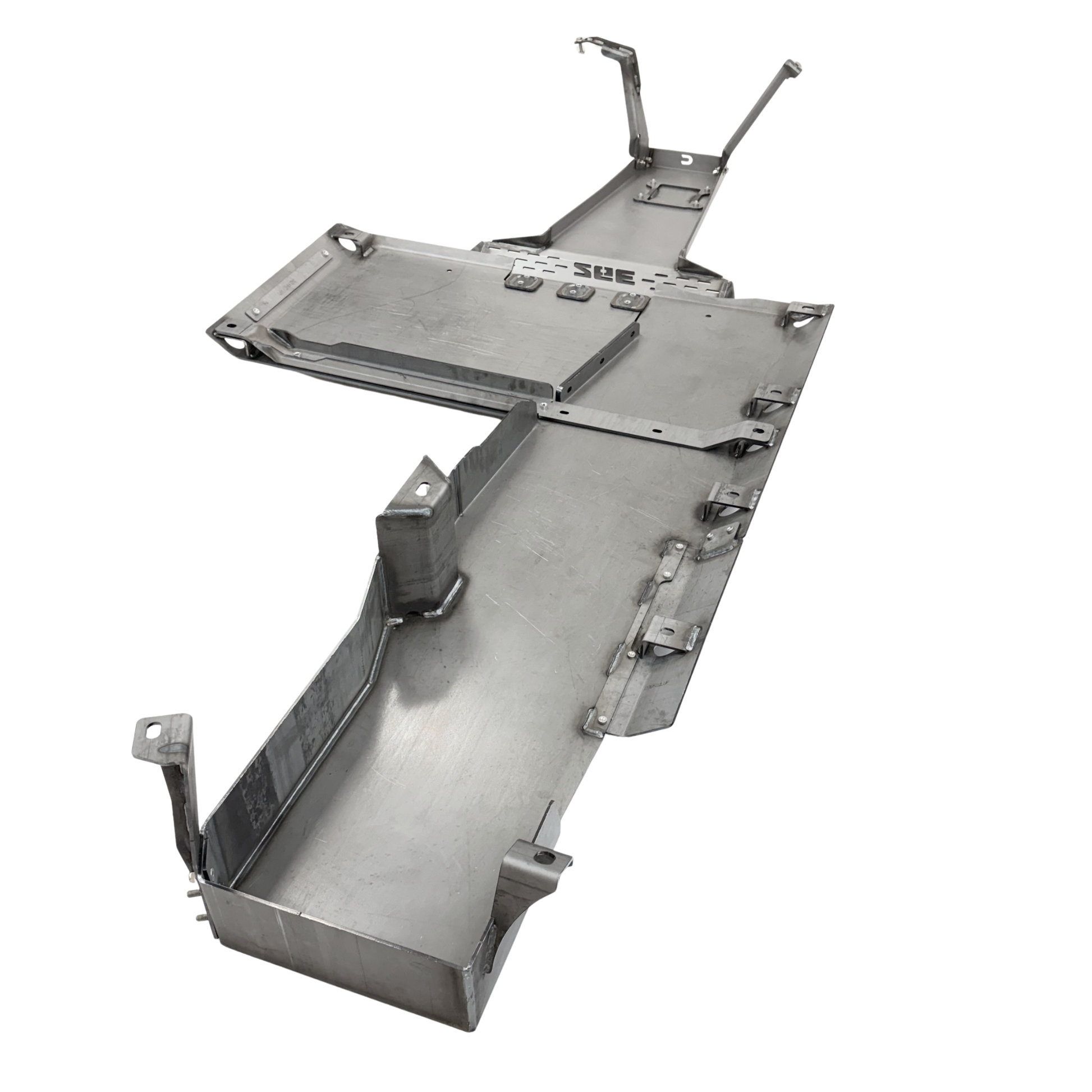 Jeep Wrangler 6.4L Skid Plate System - Aluminum Oil Pan (2021+, JL) Clayton Off Road-1