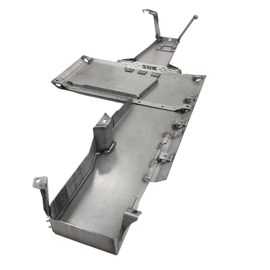 Jeep Wrangler 6.4L Skid Plate System - Aluminum Oil Pan (2021+, JL) Clayton Off Road-1