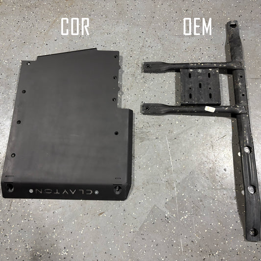 Jeep 3.6L/2.0L/6.4L T-Case Skid Plate Only (18-Present, JL/JT) Clayton Off Road-1