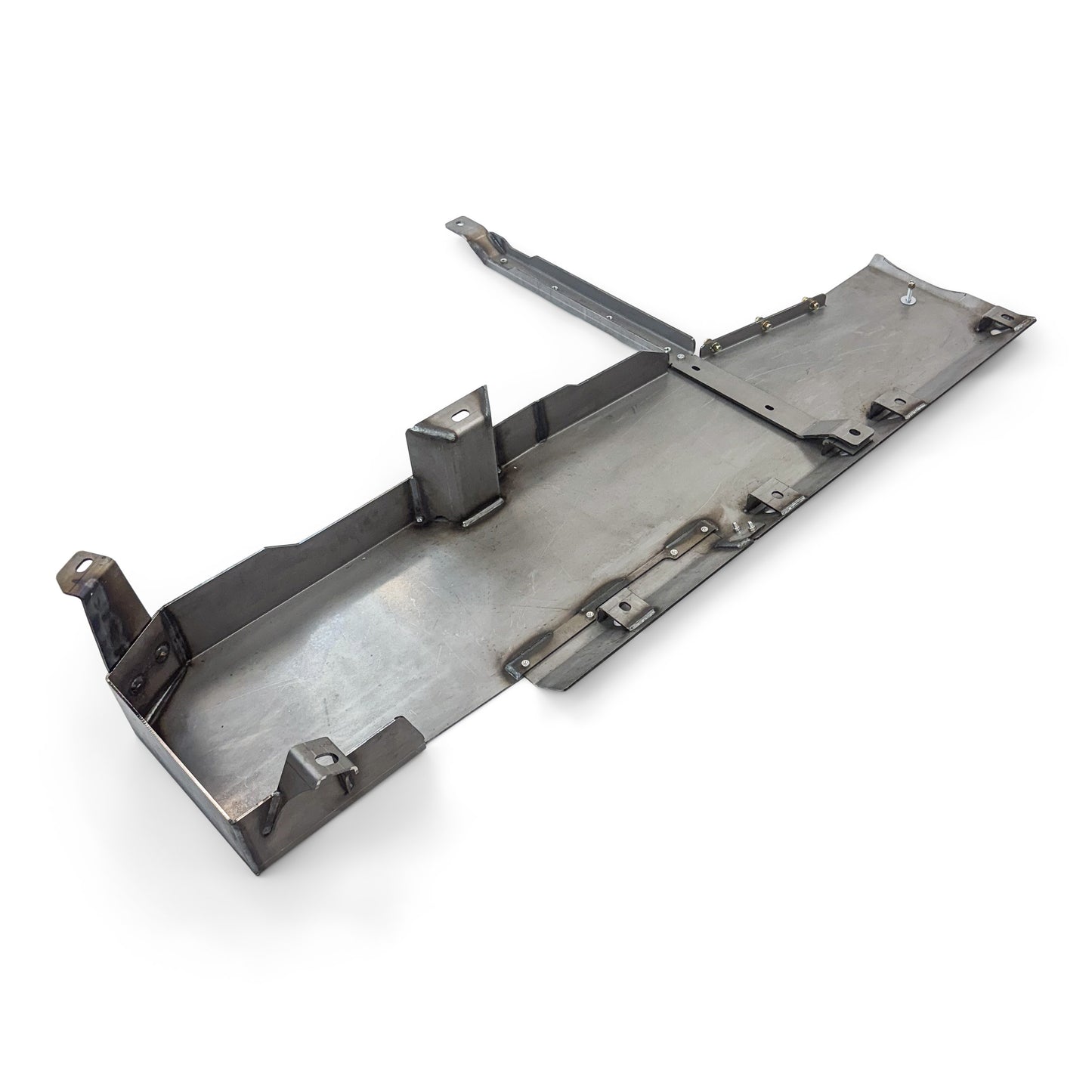 Jeep Wrangler 3.6L/2.0L Gas Tank Skid Plate System - Fat Tank Only (2018, JL) Clayton Off Road