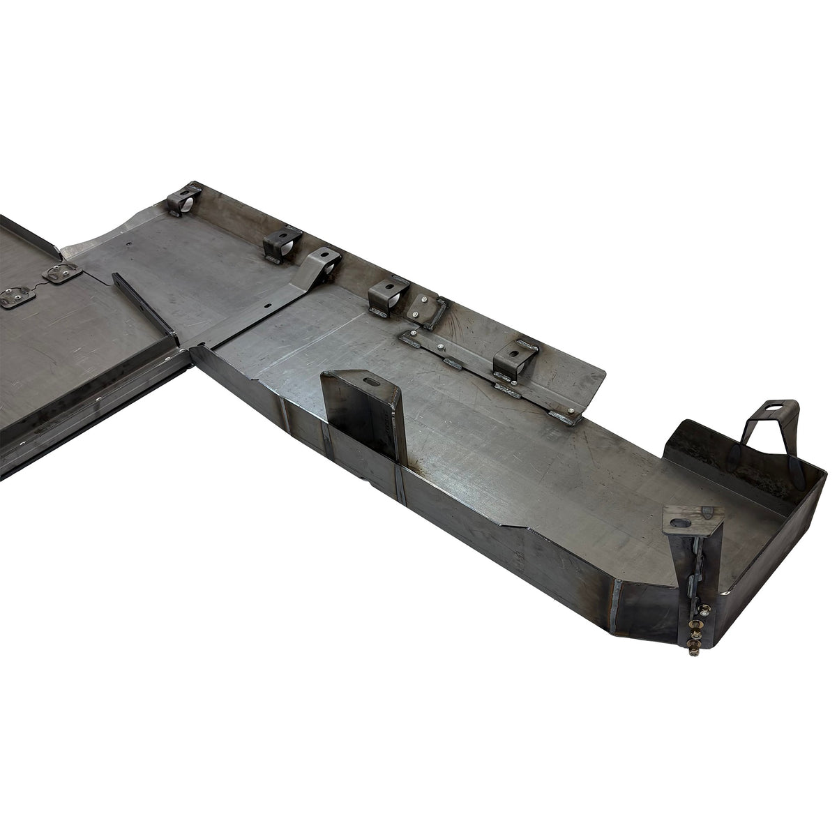 Jeep Wrangler 3.6L/2.0L/6.4L Gas Tank Skid Plate System - Skinny Tank (2018+, JL) Clayton Off Road-4
