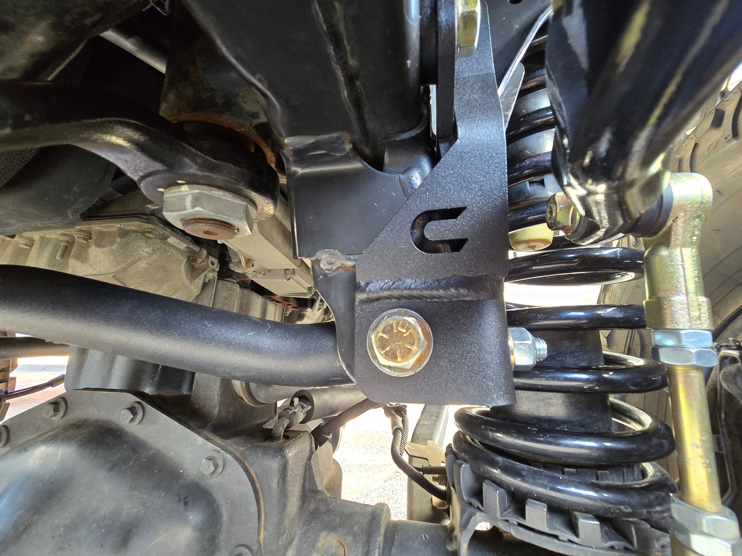Jeep Front Track Bar Bracket Brace 2018+ JL/JT Clayton Off Road-11