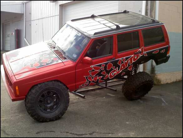 Jeep Cherokee Pro Series 3 Link Front Long Arm Upgrade Kit 1984-2001 XJ Clayton Off Road-2