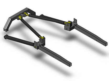 Jeep Grand Cherokee Rear Long Arm Upgrade Kit 1993-1998 ZJ Clayton Off Road-1