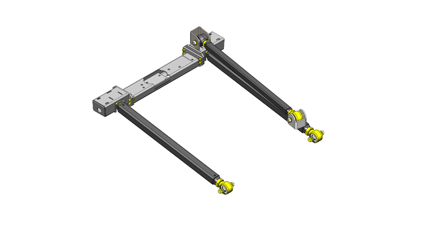 Jeep Grand Cherokee Pro Series 3 Link Front Long Arm Upgrade Kit 1993-1998 ZJ Clayton Off Road-1