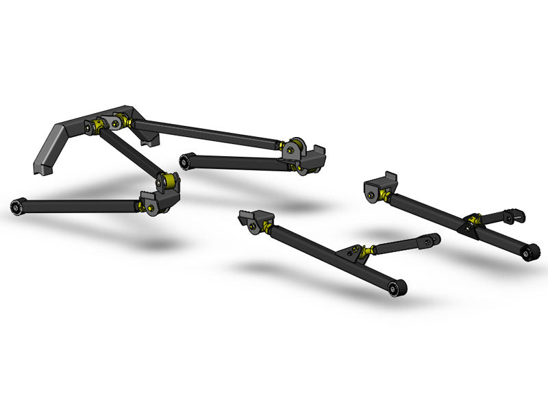 Clayton Off Road Jeep Wrangler Long Arm Upgrade Kit 1997-2006 TJ Clayton Off Road