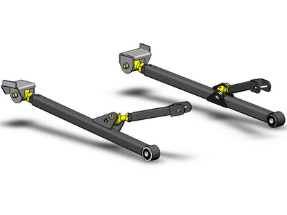 Jeep Wrangler Front Long Arm Upgrade Kit 2004-2006 LJ Clayton Off Road-1